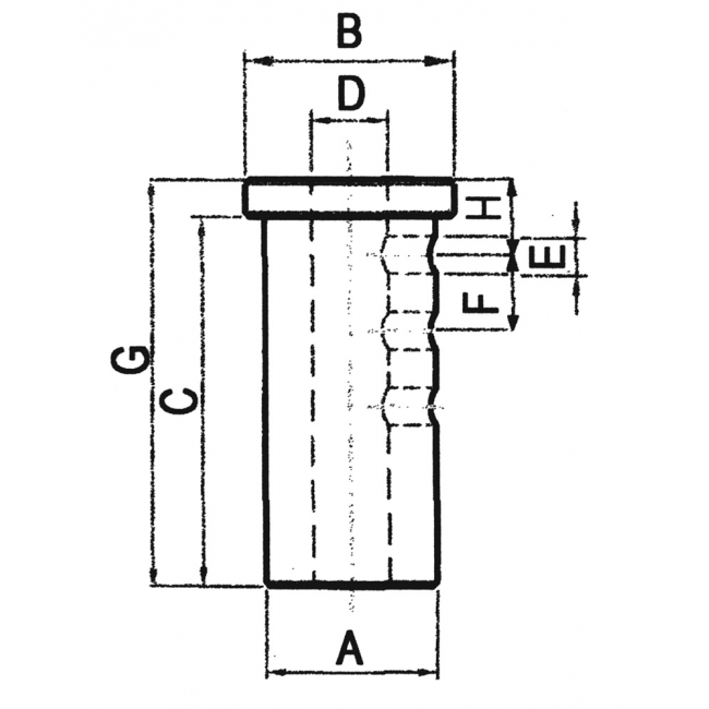 Reduction bush-custom measures