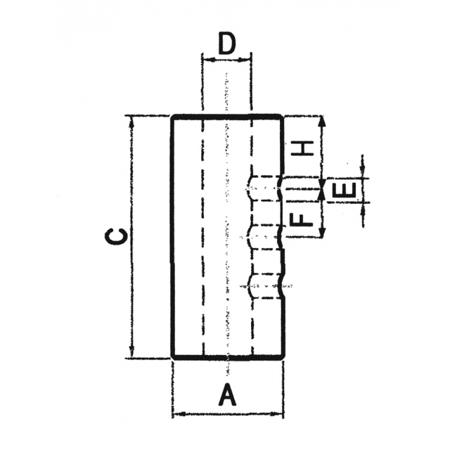 Reduction bush-custom measures